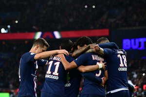 „Paris Saint Germain“ klubas šventė įtikinamą pergalę prieš varžovus iš Marselio