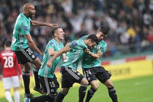 A. Novikovas taikliu smūgiu prisidėjo prie „Legia“ klubo surengtos septynių įvarčių fiestos