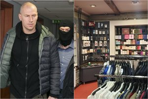 Donato Karaluko bylos tyrimas pareigūnus atvedė pas klastotėmis prekiavusį verslininką