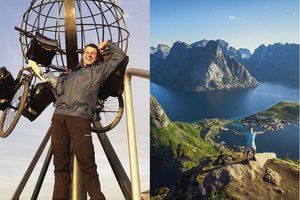 Į keliones vienas dviračiu traukiantis A. Valujavičius: „Šiuo metu merginą matyčiau kaip kliūtį“