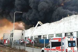 Alytaus gaisravietėje buvo 5 kartus daugiau padangų nei leistina