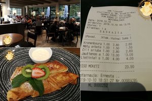 Restoranas Druskininkuose ir vėl maloniai nustebino: taip dirbti turėtų visi