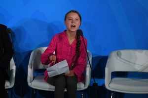 Klimato aktyvistė Greta Thunberg atsisakė aplinkosaugos apdovanojimo