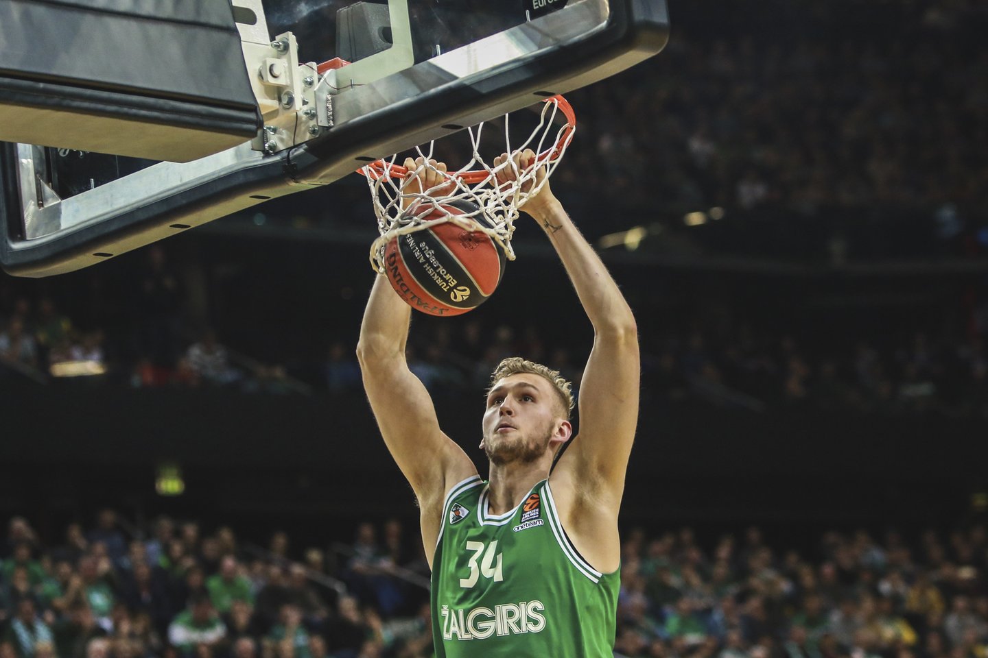 „Žalgirio“ ir „Zenit“ rungtynės.<br> G.Bitvinsko nuotr.