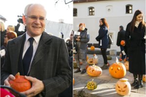 Mokytojai vėl po ministerijos langais: ministras pareiškė – streiko nebijo