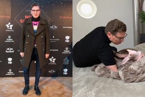 Savo butą Saugirdas Vaitulionis pritaikė augintinio poreikiams: „Tai Katė mane išdresavo“