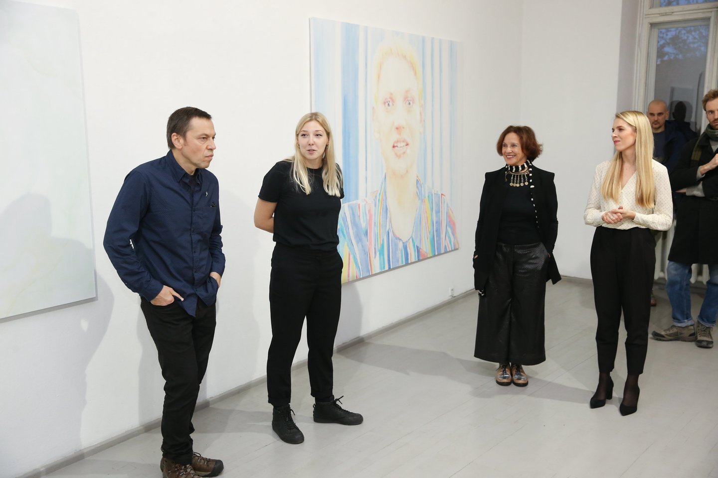  Aido Bareikio ir Donatos Minderytės parodų atidarymas „Vartų“ galerijoje.  <br>R.Danisevičiaus nuotr.