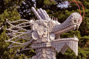 Žibintų festivalio kulminacija – milžiniška skulptūra iš porceliano