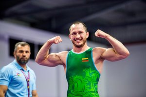  Lietuvos kurčiųjų imtynininkas M. K. Sinkevičius tapo Europos vicečempionu