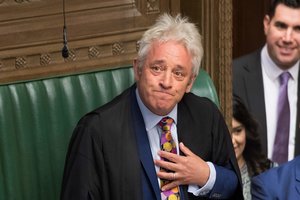 Johnas Bercow po dešimtmečio paliko Bendruomenių Rūmų pirmininko postą