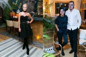 Skyrybas išgyvenanti Eglė Aršauskienė mėgavosi linksmybėmis Helovino vakarėlyje