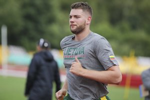 Martinas Gebenas šiame sezone dar mokosi: „Tikrai sunku“