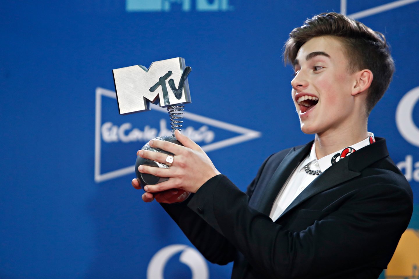  MTV apdovanojimų akimirka.<br> Reuters/Scanpix nuotr.