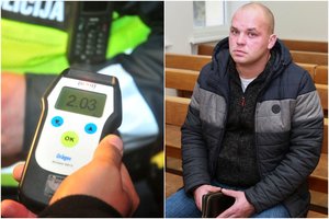 Kapines nusiaubęs Kauno kelių monstras nesiliauja šiurpinti: girtas įkliūva 7 kartą