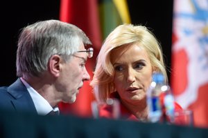 Ž. Pinskuvienė pranešė, kad palieka „socialdarbiečius“