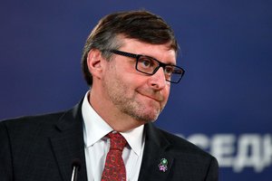 JAV pasiuntinys sukritikavo ES dėl „blogo signalo“ Balkanams