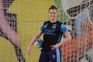 Naudingiausia rankinio lygos pirmojo rato žaidėja K. Sparnauskaitė: „Pridėjo patirtis rinktinėje“