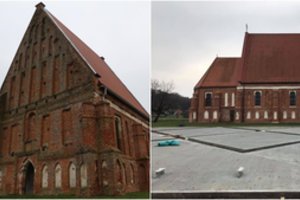 Betonas aplink gotikinę Zapyškio bažnyčią – tai papiktino žmones 