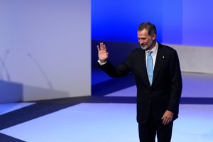 Katalonijoje Ispanijos karalius Felipė VI pasitiktas protestais