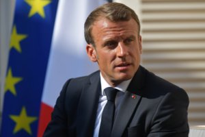 E. Macronas: Europos ir Kinijos bendradarbiavimas klimato kaitos srityje bus ryžtingas