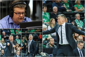 Po Š. Jasikevičiaus pamokų V. Čeponiui – komentatoriaus atsakas: „Šaro nebijau“