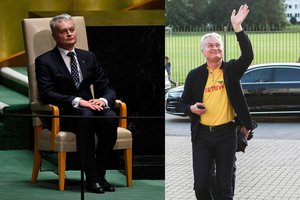 Tarp eilučių – kitoks G. Nausėdos atvirumas: „problema yra kai taškosi“