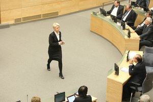 Neringa Venckienė gali vėl grįžti į Seimą: svarstomos Konstitucijos pataisos
