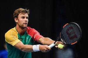 Tenisininkas L. Grigelis iškovojo pergalę Egipte