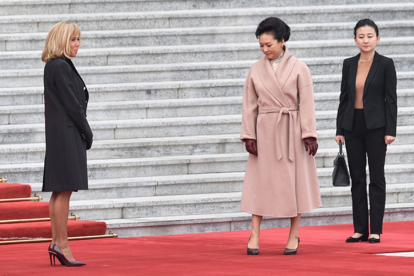  Kinijos ir Prancūzijos vadovų susitikimas.<br> Scanpix nuotr.