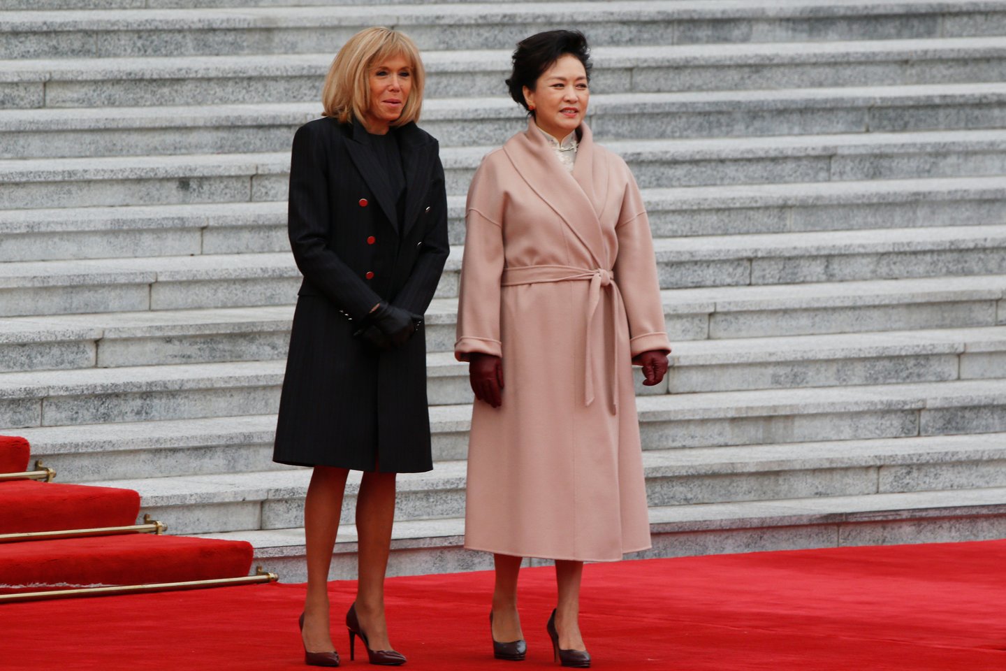  Kinijos ir Prancūzijos vadovų susitikimas.<br> Scanpix nuotr.