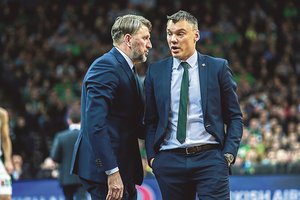 Š. Jasikevičius įvertino idėją dėl D. Maskoliūno darbo rinktinės trenerio poste