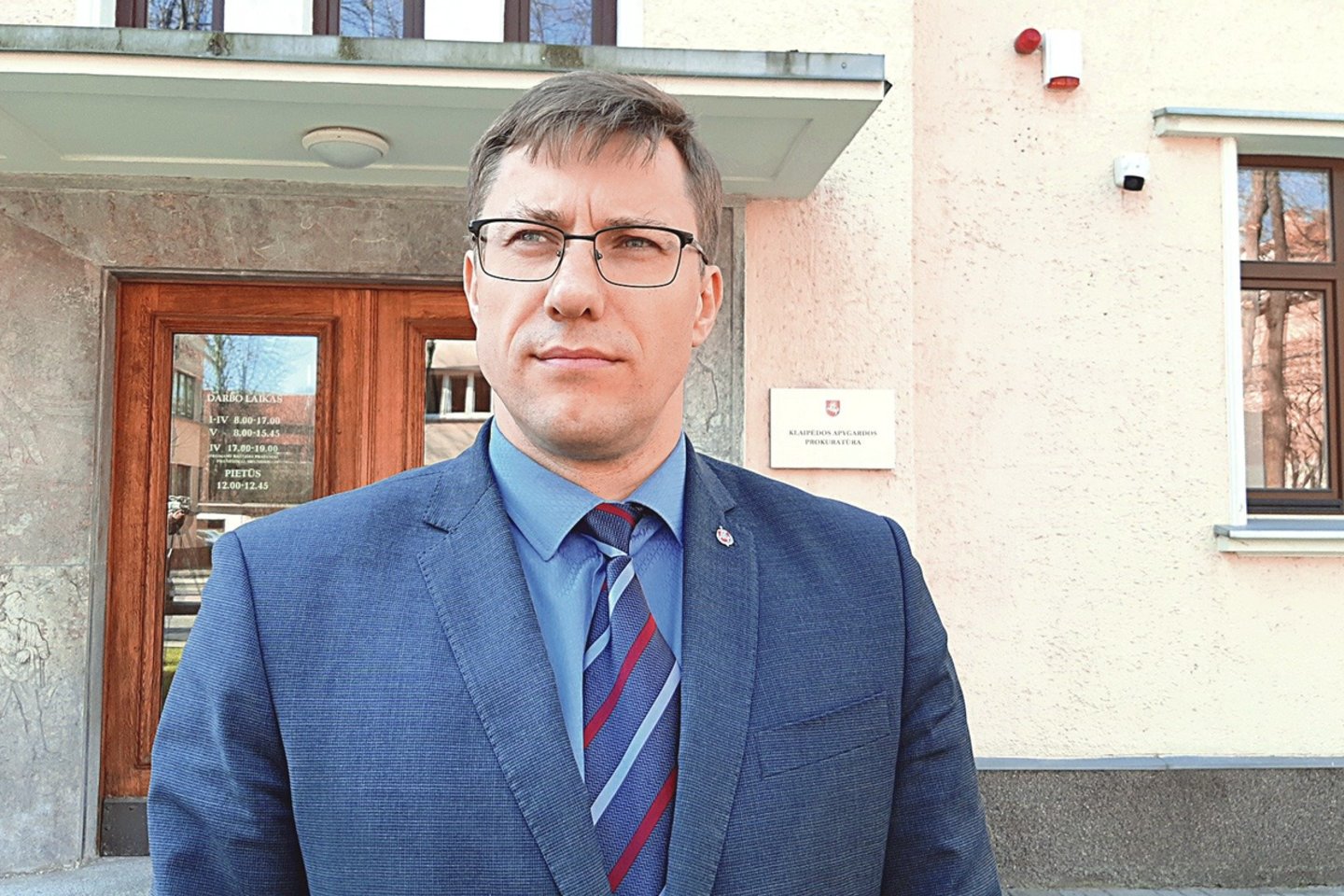 Klaipėdos apygardos vyriausiojo prokuroro pavaduotojas Aurelijus Stanislovaitis.