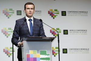 Naujuoju WADA vadovu oficialiai paskirtas Lenkijos sporto ministras