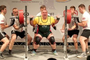 Lietvoje – Europos jėgos trikovės čempionatas
