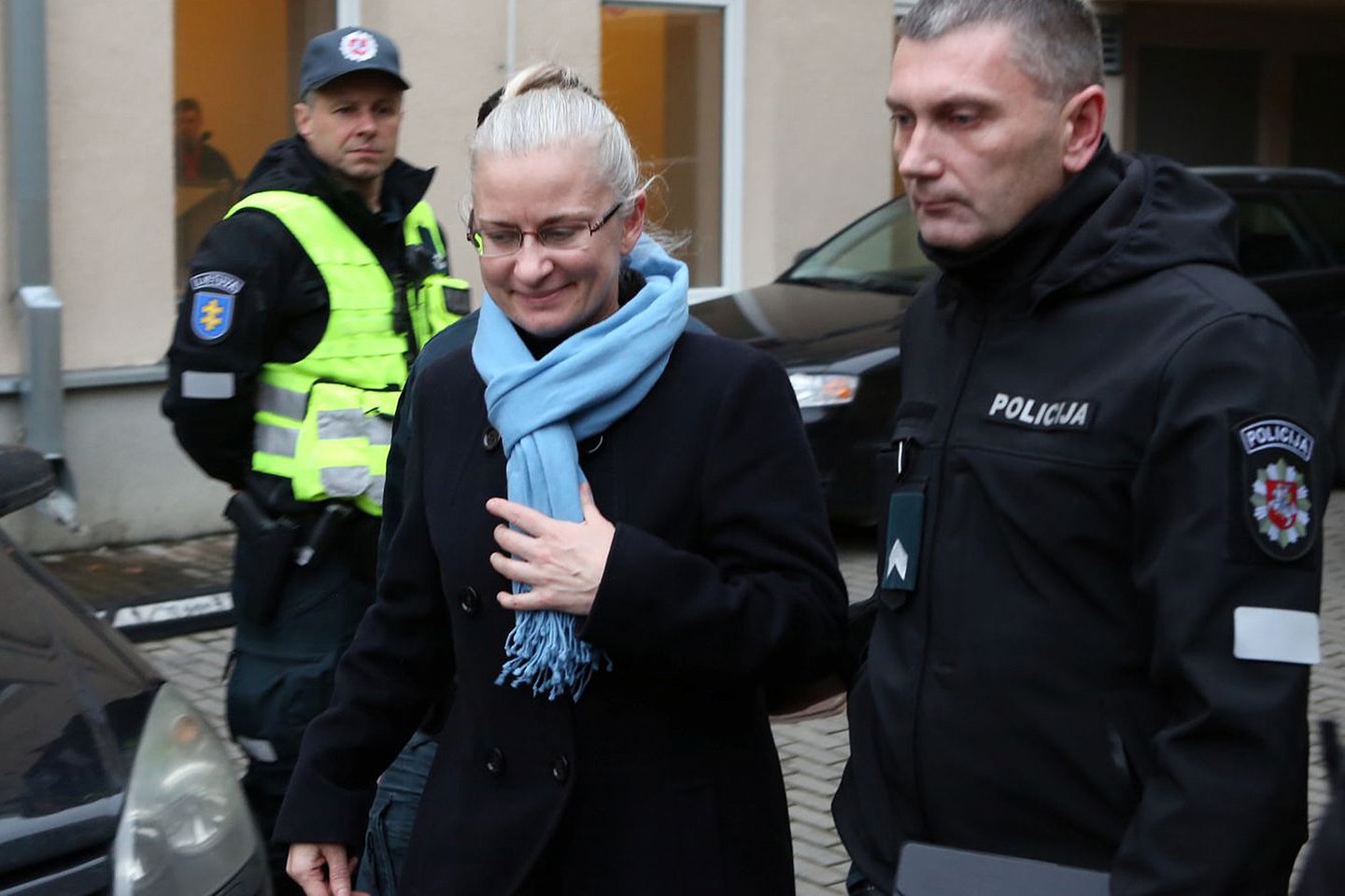 Neringa Venckienė ketvirtadienį davė parodymus teisme.<br>M.Patašiaus nuotr.