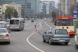Svarbioje sostinės transporto arterijoje keisis eismas: ką reikia žinoti vairuotojams?