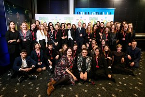 „Scanoramos“ atidarymą pasveikino sausakimša kino gerbėjų salė