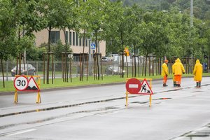 Sostinės T. Narbuto gatvėje – eismo ribojimai: darbai truks ilgiau nei metus