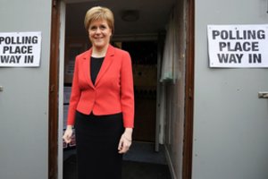 N. Sturgeon: Didžioji Britanija turi leisti Škotijai kitais metais balsuoti dėl jos nepriklausomybės