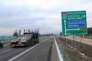 Skelbia, kada pradės „Via Baltica“ ruožo iki Lenkijos sienos rekonstrukciją