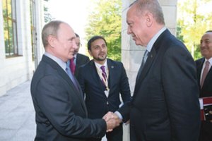  Rusijos ir Turkijos prezidentai aptarė memorandumo dėl Sirijos įgyvendinimą