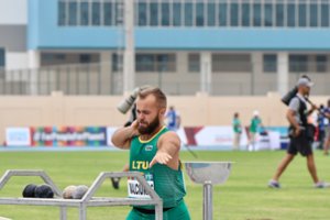 Egidijus Valčiukas debiutiniame pasaulio čempionate – aštuntas