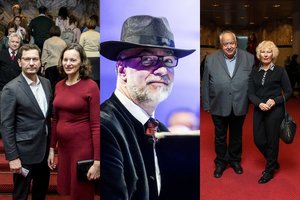 Koncerte su netikėtumais – pasipuošę žinomi žmonės