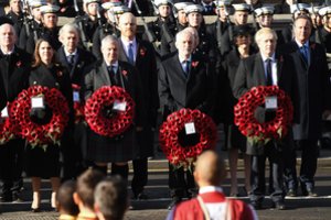 Jungtinėje Karalystėje paminėti žuvusieji karuose