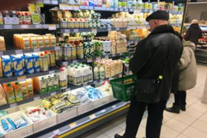 Po gaisro Alytuje siunčia žinią – visi pieno produktai parduotuvėse yra saugūs
