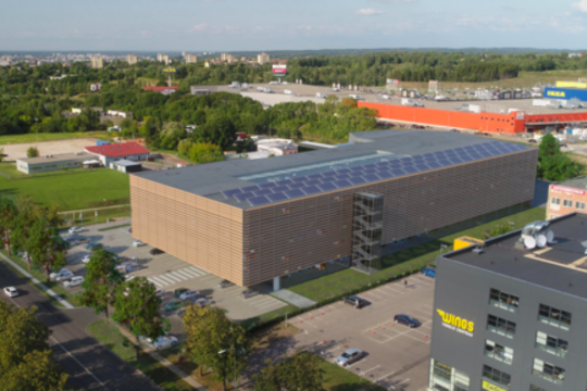 Prie Vilniaus oro uosto kils biurų pastatas