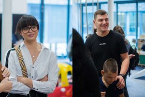 Blusturgyje – žinomi žmonės: užsuko ir Mackevičių šeima