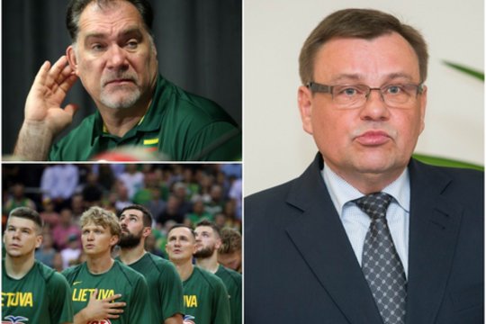 Iš rinktinės trenerio rinkimų pasijuokęs V. Gedvilas apgailestauja: prieš A. Sabonį niekas nešoks