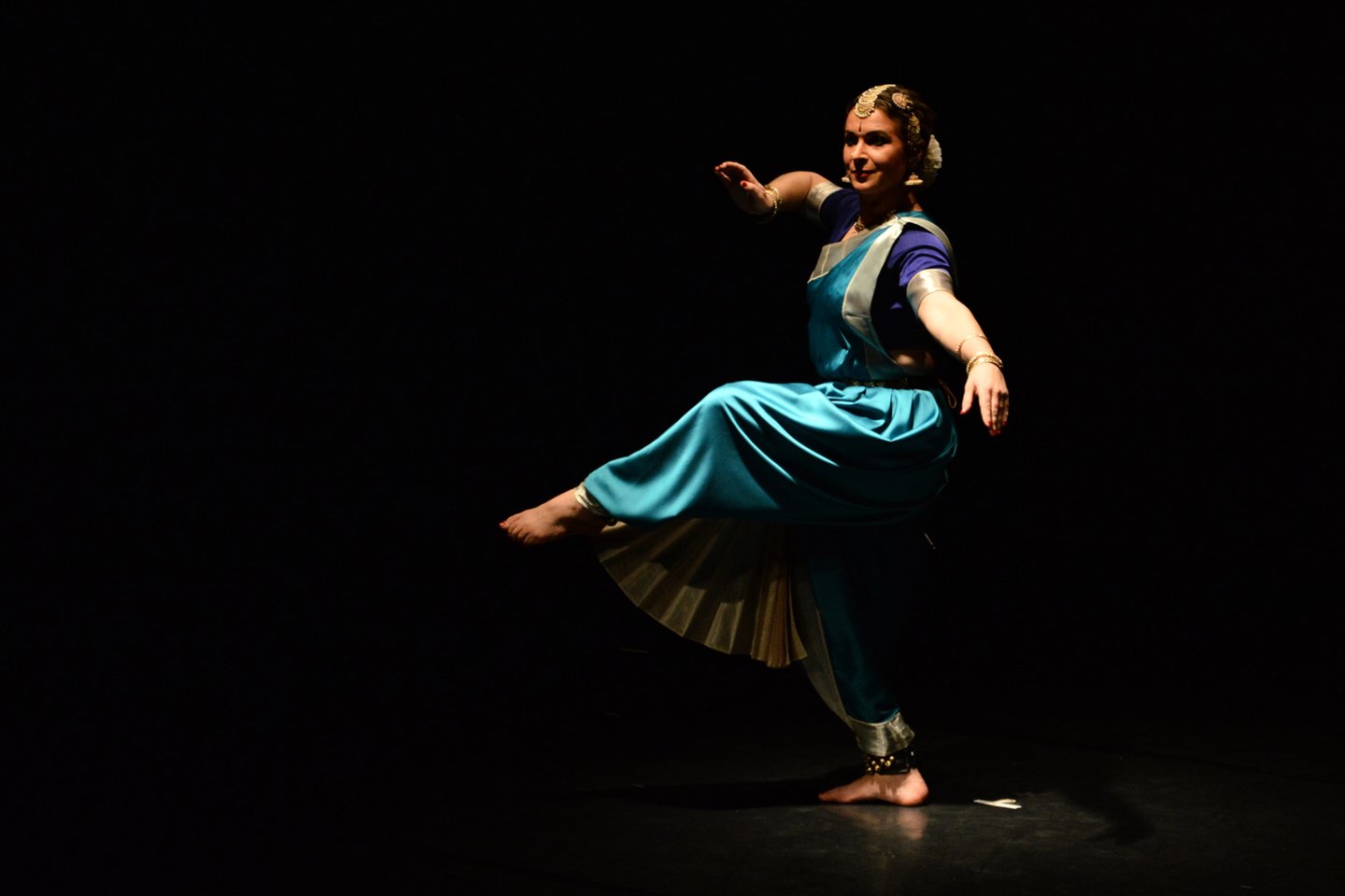  Rajyashree Ramesh akademijos šokėja.<br> J.Ambrazaitytės ir A.Tumel nuotr.