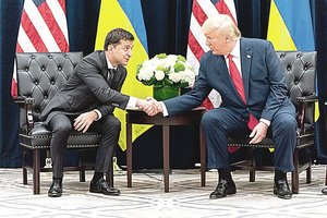 D. Trumpas žada iki savaitės galo paskelbti pirmojo pokalbio su V. Zelenskiu stenogramą